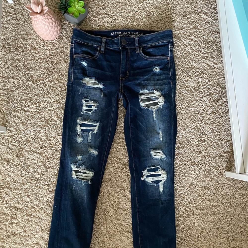 Like New- 🦅 American Eagle Jegging Crop